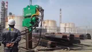 Sheet Pile Drivers Make Installation Quicker amp Easier [upl. by Droflim]