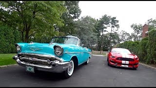 1957 Chevy Bel Air Test Drive amp Whats it like to drive a 50s car [upl. by Daly]