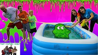 SLIME TUG OF WAR  That YouTub3 Family [upl. by Wyly]