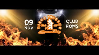 FESTA DISCO INFERNO 70s  DIA 09 DE NOVEMBRO  CLUB HOMS [upl. by Calandra8]