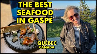 The Best Seafood in Gaspé  Québec Canada Road Trip [upl. by Ttsepmet]