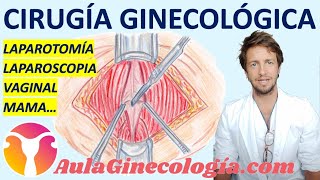 INTRODUCCIÓN A LA CIRUGÍA GINECOLÓGICA RESUMEN PARA ESTUDIANTES  Ginecología y Obstetricia [upl. by Delia664]