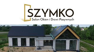 Szymko  Montaż okien aluminiowych system przesuwny HST montaż szczelny Szymko Białystok [upl. by Namso]