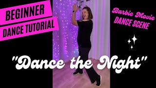 Learn the BARBIE MOVIE DANCE 🩷🩷 Dance Tutorial 🩷🩷 quotDance the Nightquot  Dua Lipa 🩷🩷 StepbyStep [upl. by Catharina]