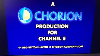 A Chorion Production Logo  Channel 5 2002 [upl. by Atsirtal]