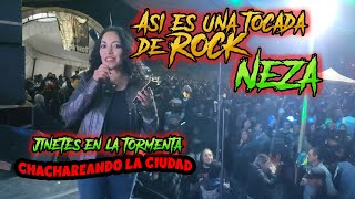 Asi es un a tocada de Rock en NEZA Jinetes en la tormenta [upl. by Yolanda740]