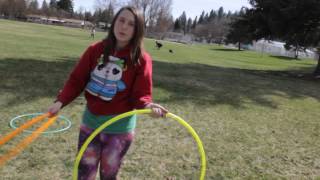 Double Hoop Tutorial 5 Beat Weave [upl. by Meraree]