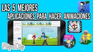 TOP 5 APLICACIONES PARA HACER ANIMACIONES [upl. by Assetnoc]