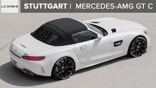 MercedesAMG GT C  Lexani Wheels  Stuttgart MBT Finish [upl. by Aloek]