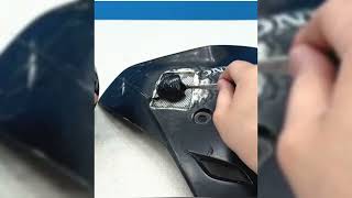 How to repair a bike plastic parts [upl. by Yud]