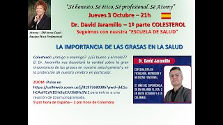 ATOMY SALUD  Dr David Jaramillo  Colesterol 1 [upl. by Severen132]