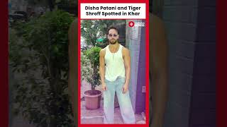 Disha Patani and Tiger Shroff Spotted in Khar [upl. by Batory]