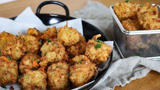 Leftover Rice  Easy Riceballs with simple Ingredients  Fingerfood [upl. by Yvehc71]