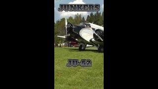 JUNKER JU52 START UP [upl. by Fillian785]