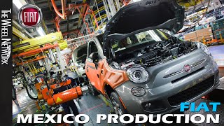 Fiat 500 Production in Mexico Historic Footage [upl. by Merle]