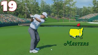 THE MASTERS ROUND 2  Charlie Woods Career Mode  Part 19  EA Sports PGA Tour [upl. by Monahon]