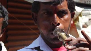 Street Musician Playing HALGIDrum and PIPANIshehnai [upl. by Borek]