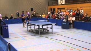 Tischtennis 2 Bundesliga TV Hilpoltstein vs Fortuna Passau 45 [upl. by Ilajna824]