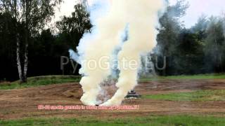 ED60 smoke grenade by PyroGateEU [upl. by Ferri260]