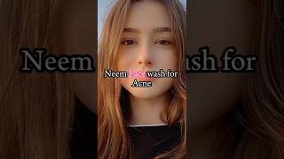 Home made Acne neem fash wash🌸 facewash skincare skincaretips shortvideo youtubeshorts [upl. by Valentia922]