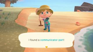 How to find Communicator Parts in Animal Crossing New Horizons [upl. by Teddy61]