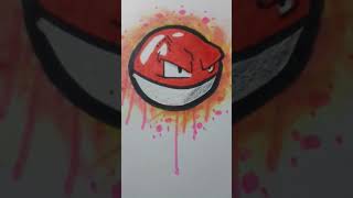 que tal mi dibujo de Pokémon voltorb🤪👀 [upl. by Sherwin]