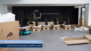 Sheldon College Time Lapse of MultiTaction installation [upl. by Corrianne]