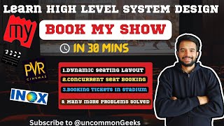 In 30 mins Learn How to Create a Successful BookMyshowTicket Booking System [upl. by Tybi]