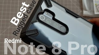 Redmi Note 8 Pro Best Military Grade Rugged Case  Ringke FusionX case [upl. by Aknaib]