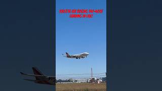 Kalitta Air Boeing 747400F landing in LAX [upl. by Rednasxela320]