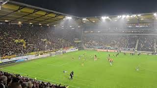 Alemannia Aachen  1 FC Düren Abpfiff Emotionen Mittelrhein Pokal Tivoli [upl. by Nauqed]