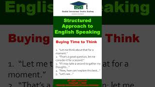 Structured Approach to English Speaking  GICA  Volume  02 [upl. by Kella]