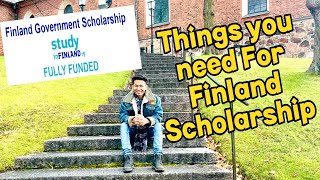 How I came to Finland with FullFunded Government scholarship   Finland Scholarship  English [upl. by Aicilyt]