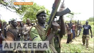 Exclusive On the front line with South Sudan rebels [upl. by Serrell127]