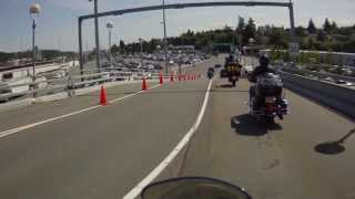 Departing the ferry in Nanaimo Vancouver island BC [upl. by Ashbey]