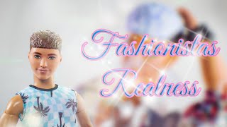 Barbie repaint TUTORIAL Ken Fashionista 195 [upl. by Buiron]