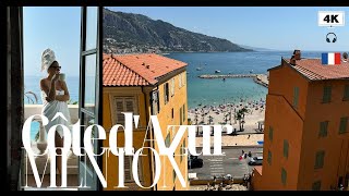 MENTON Côte d’Azur  FRENCH RIVIERA VLOG  Summer 2024 [upl. by Sarine]