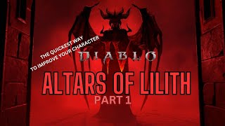 Level Up Quickly in Diablo 4 with Altars of Lilith [upl. by Aicella]