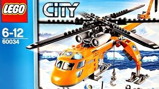 Arctic Helicrane  Arktyczny Helikopter 60034  Lego City  Recenzja [upl. by Rosmarin]