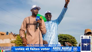 Démarrage campagne de la coalition Andou Nawlé du maire Maguette Séne [upl. by Aderb]