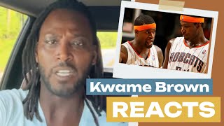 Kwame Brown REACTS To Stephen Jackson AKA Stak 5’s APOLOGY [upl. by Llenal968]