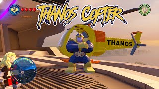 LEGO Marvels Avengers  Thanoscopter Gameplay and Unlock Location [upl. by Eelyak]