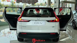 2024 Honda CRV Premium Family SUV Platinum White Pearl [upl. by Eelyak]