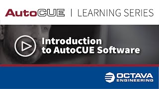 Introduction to AutoCUE Software [upl. by Stefano]