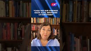 “Cada vez que PATRICIA CHIRINOS hacía algo BENAVIDES lo EJECUTAVA EN MENOS DE 48 HORAS” shorts [upl. by Ertsevlis832]