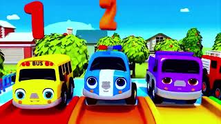 Wheels On The Bus Go To Town  Fun Nursery Rhymes amp Kids Songs [upl. by Hosfmann258]