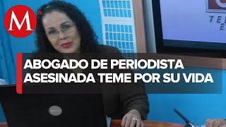 Abogado de Lourdes Maldonado teme por su vida tras asesinato de periodista y analiza salir del país [upl. by Irtak]