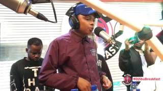 A Reece performs Mngani on the DJSbuBreakast [upl. by Mullane]