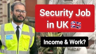 Security Job in UK 🇬🇧  Salary amp work Nature  UK Jobs 2024 [upl. by Arand819]