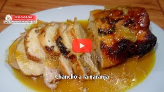 Receta de Chancho a la naranja [upl. by Gilman921]